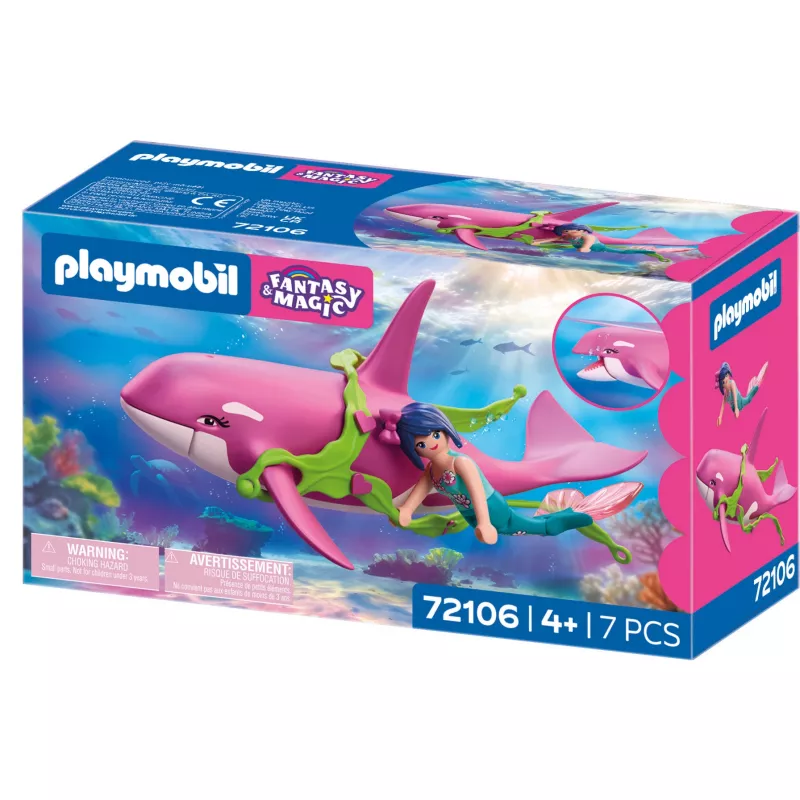 Playmobil 72106 Fantasy & Magic Orca s morskou pannou