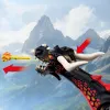 Playmobil 72114 rytier čierny drak