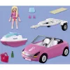 Playmobil 72123 Barbie Cabrio hračkárske auto