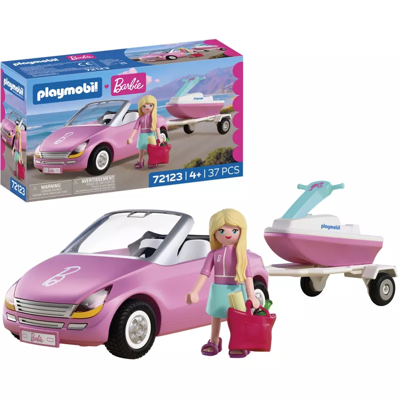 Playmobil 72123 Barbie Cabrio hračkárske auto