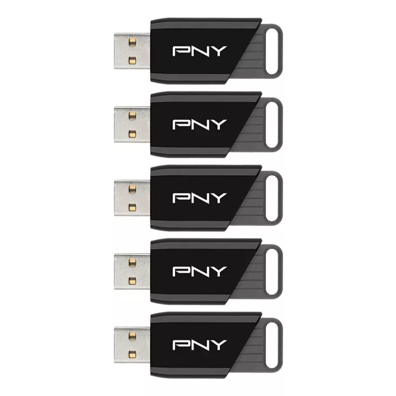 PNY Attaché X USB flash disk 64 GB USB 3.2 Gen 1 balenie 5 ks (P-FD64GX5ATTX-EF)