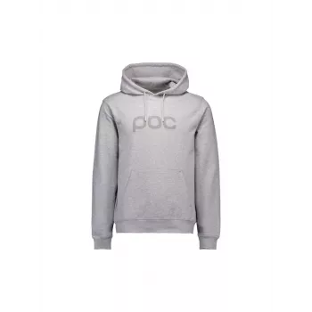 POC mikina s kapucňou - sivá melanž
