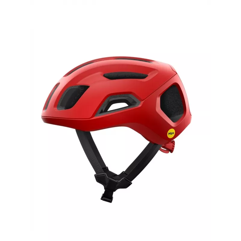 POC Ventral Lite cyklistická prilba Medium Fluorescent Orange/AVIP White