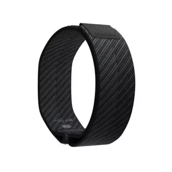 Polar Loop SoftWeave náramok S-L, čierna (Night Black) – výmenný náramok pre Polar Loop