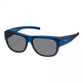 Polaroid Ancillaries PLD9003SM3Q unisex slnečné okuliare - čierny rám, sivé polarizované šošovky