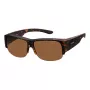 Polaroid Ancillaries PLD9007SV08 unisex slnečné okuliare - čierny rám, sivé polarizované sklá