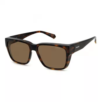 Polaroid Ancillaries PLD9018S086 unisex slnečné okuliare havannový rám hnedé polarizované sklá