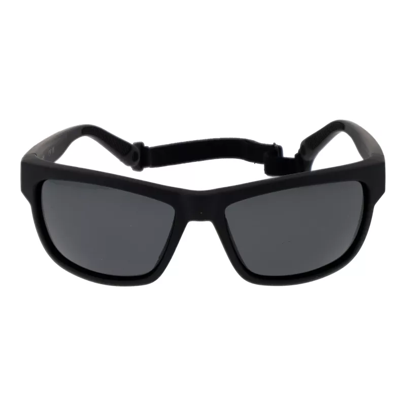POLAROID pánske PLD7031S59807 polarizované slnečné okuliare - čierny rám sivé sklá 59mm