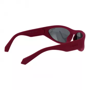 Polaroid PLD 2165/S 59GMY unisex polarizované slnečné okuliare - tmavosivý rám, sivé sklo - 59mm