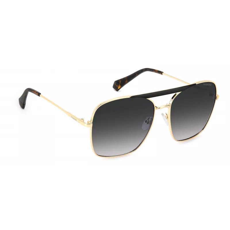 Polaroid PLD 6201/S dámske aviator slnečné okuliare Havana hnedé polarizované