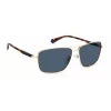 POLAROID PLD2119GSJ5GC pánske aviator slnečné okuliare - zlatý rám, zelené polarizované sklá