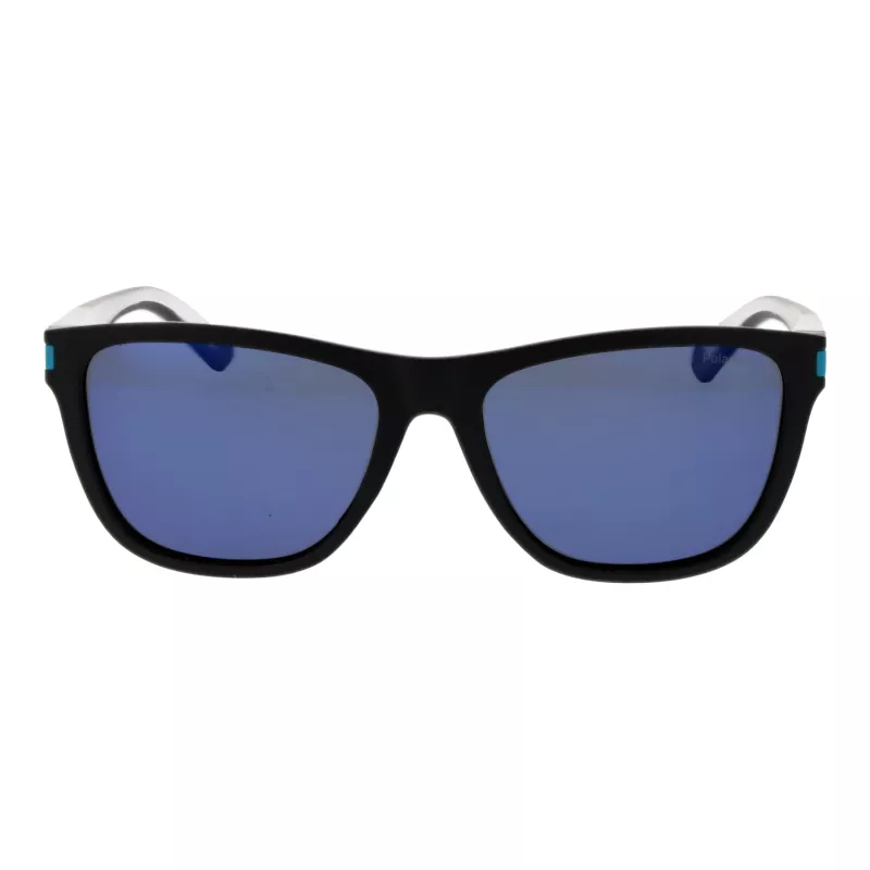 POLAROID PLD2138S560VK unisex obdĺžnikové polarizované slnečné okuliare - Havana hnedé