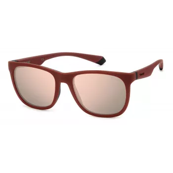 Polaroid PLD2140ST9H unisex slnečné okuliare - čierny rám, sivé polarizované sklá, 55 mm