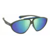 POLAROID PLD2151/S unisex slnečné okuliare havannový rám zelené polarizované sklá 62mm