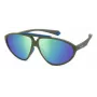 POLAROID PLD2151/S unisex slnečné okuliare havannový rám zelené polarizované sklá 62mm
