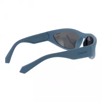 Polaroid PLD2165S59FLL unisex obdĺžnikové slnečné okuliare - Havana/hnedé - 59 mm