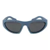 Polaroid PLD2165S59FLL unisex obdĺžnikové slnečné okuliare - Havana/hnedé - 59 mm