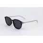 POLAROID PLD4148GSX807 unisex slnečné okuliare - čierny rám, sivé polarizované šošovky, 50/19/140 mm