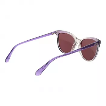 Polaroid PLD4179S55B3V Dámske obdĺžnikové slnečné okuliare - havana acetátový rám, hnedé polarizované šošovky