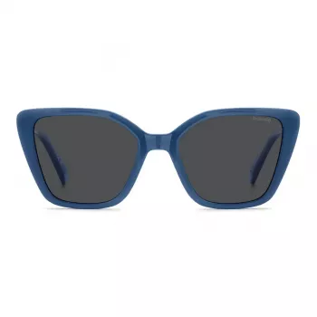 Polaroid PLD4189SMVU dámske slnečné okuliare - čierny rám, sivé polarizované sklá, 53 mm