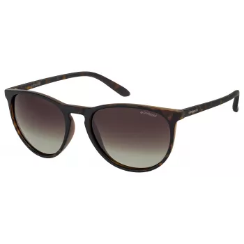 POLAROID PLD6003NSV08L Unisex polarizované slnečné okuliare - čierny rám sivé šošovky 54 mm