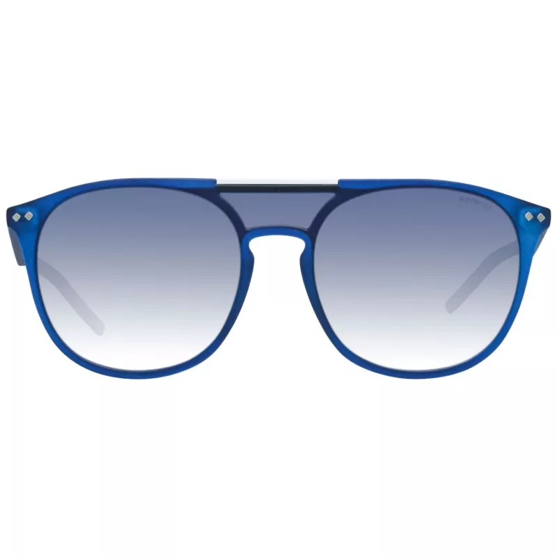 Polaroid PLD6023STJCZ7 unisex hranaté slnečné okuliare - rám Havana, zelené polarizované sklá