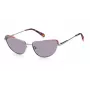 Polaroid PLD6129SYY5 dámske Aviator slnečné okuliare Havana hnedé polarizované