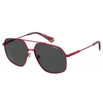 Polaroid PLD6173SQHO unisex slnečné okuliare - hranaté polarizované polykarbonát - 58/14/140 mm