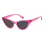 Polaroid PLD6174/S dámske slnečné okuliare havana acetátový rám hnedé polarizované sklá 52 mm