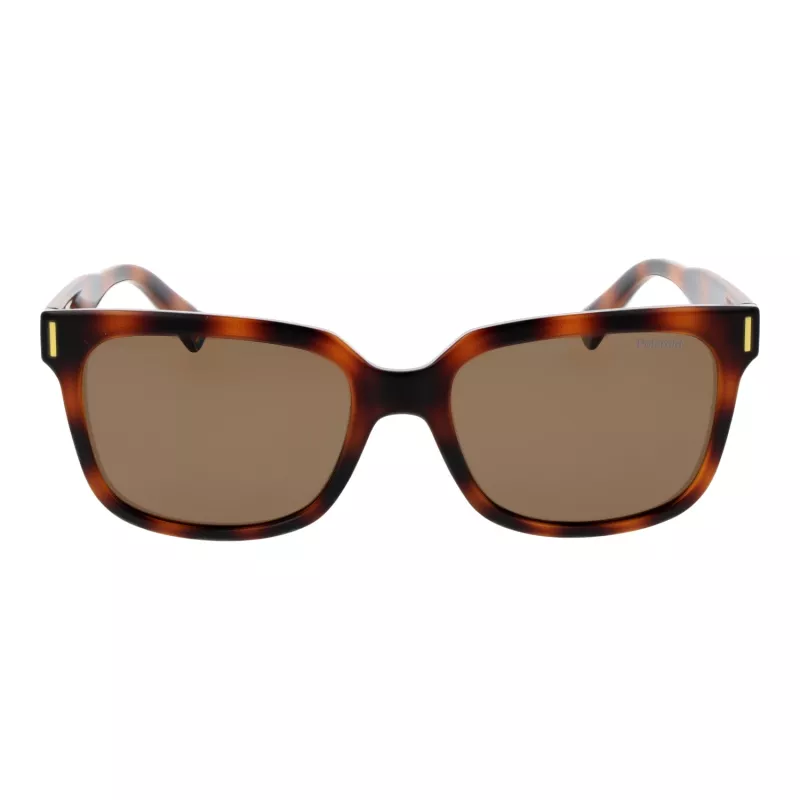 POLAROID PLD6191S54086 unisex polarizované slnečné okuliare Havana 54 mm