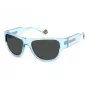 POLAROID PLD6197SMVU unisex obdĺžnikové slnečné okuliare polarizované UV400 55mm