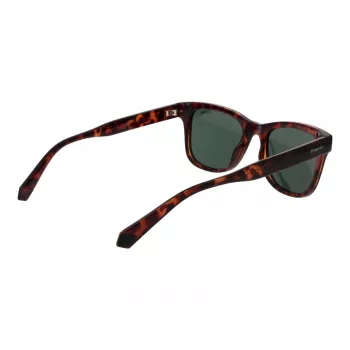 Polaroid PLD6206S51086 unisex slnečné okuliare štvorcové havanna 51mm