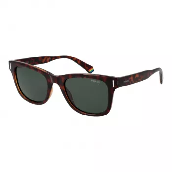 Polaroid PLD6206S51086 unisex slnečné okuliare štvorcové havanna 51mm