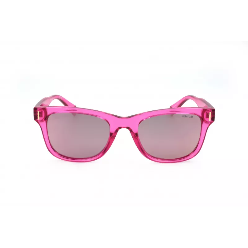 Polaroid PLD6206SMU1 unisex slnečné okuliare - čierny rám, sivé polarizované sklá, 51 mm