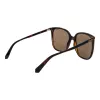 Polaroid PLD6218S56086 dámske aviator slnečné okuliare Havana hnedé polarizované 56 mm