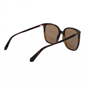 Polaroid PLD6218S56086 dámske aviator slnečné okuliare Havana hnedé polarizované 56 mm