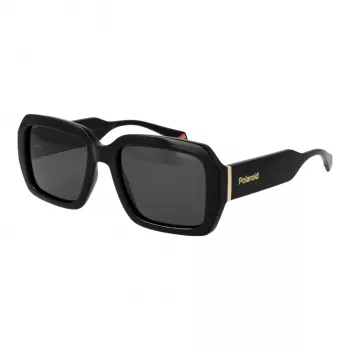 Polaroid PLD6223SX5480 unisex obdĺžnikové slnečné okuliare Havana 54 mm