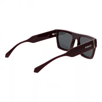 Polaroid PLD6224SX54LH unisex slnečné okuliare – čierny rám, sivé sklá, 54 mm