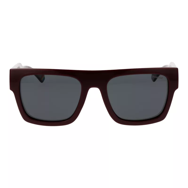 Polaroid PLD6224SX54LH unisex slnečné okuliare – čierny rám, sivé sklá, 54 mm