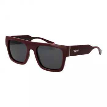 Polaroid PLD6224SX54LH unisex slnečné okuliare – čierny rám, sivé sklá, 54 mm