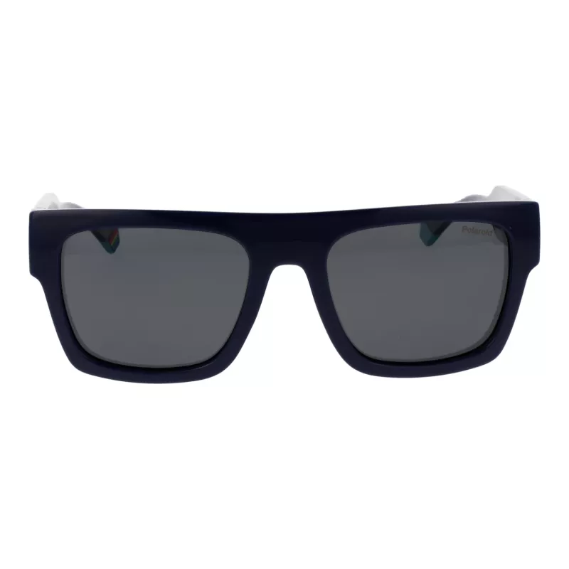 Polaroid PLD6224SX54PJ unisex slnečné okuliare - čierny rám, sivé polarizované sklá, 54 mm
