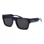 Polaroid PLD6224SX54PJ unisex slnečné okuliare - čierny rám, sivé polarizované sklá, 54 mm