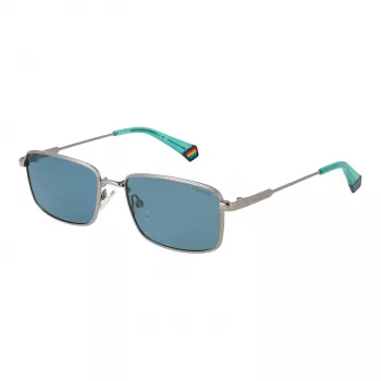 Polaroid PLD6227SX566L unisex slnečné okuliare Havana hranatý rám zelené polarizované sklo 56 mm