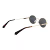 Polaroid PLD6228SX5300 unisex slnečné okuliare - čierny rám sivé sklá 53 mm