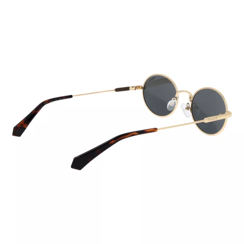 Polaroid PLD6228SX5300 unisex slnečné okuliare - čierny rám sivé sklá 53 mm