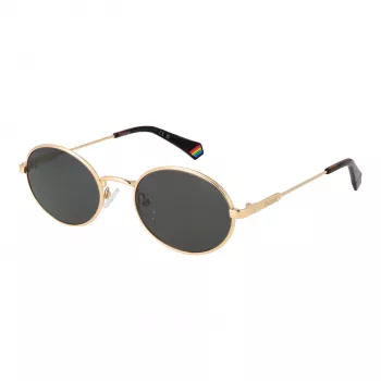 Polaroid PLD6228SX5300 unisex slnečné okuliare - čierny rám sivé sklá 53 mm