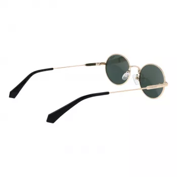 POLAROID PLD6228SX532M unisex obdĺžnikové slnečné okuliare - hnedý Havana rám, hnedé polarizované sklá, 53 mm