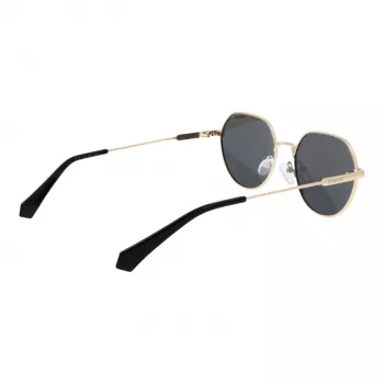 Polaroid PLD6236SX54RH unisex obdĺžnikové slnečné okuliare - havannový rám hnedé sklá 54 mm