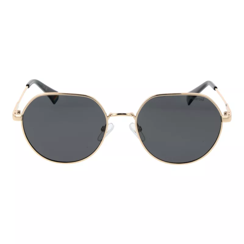 Polaroid PLD6236SX54RH unisex obdĺžnikové slnečné okuliare - havannový rám hnedé sklá 54 mm