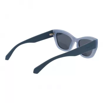 Polaroid PLD6237SX52MV dámske slnečné okuliare - čierny rám, sivé polarizované sklá, 52 mm
